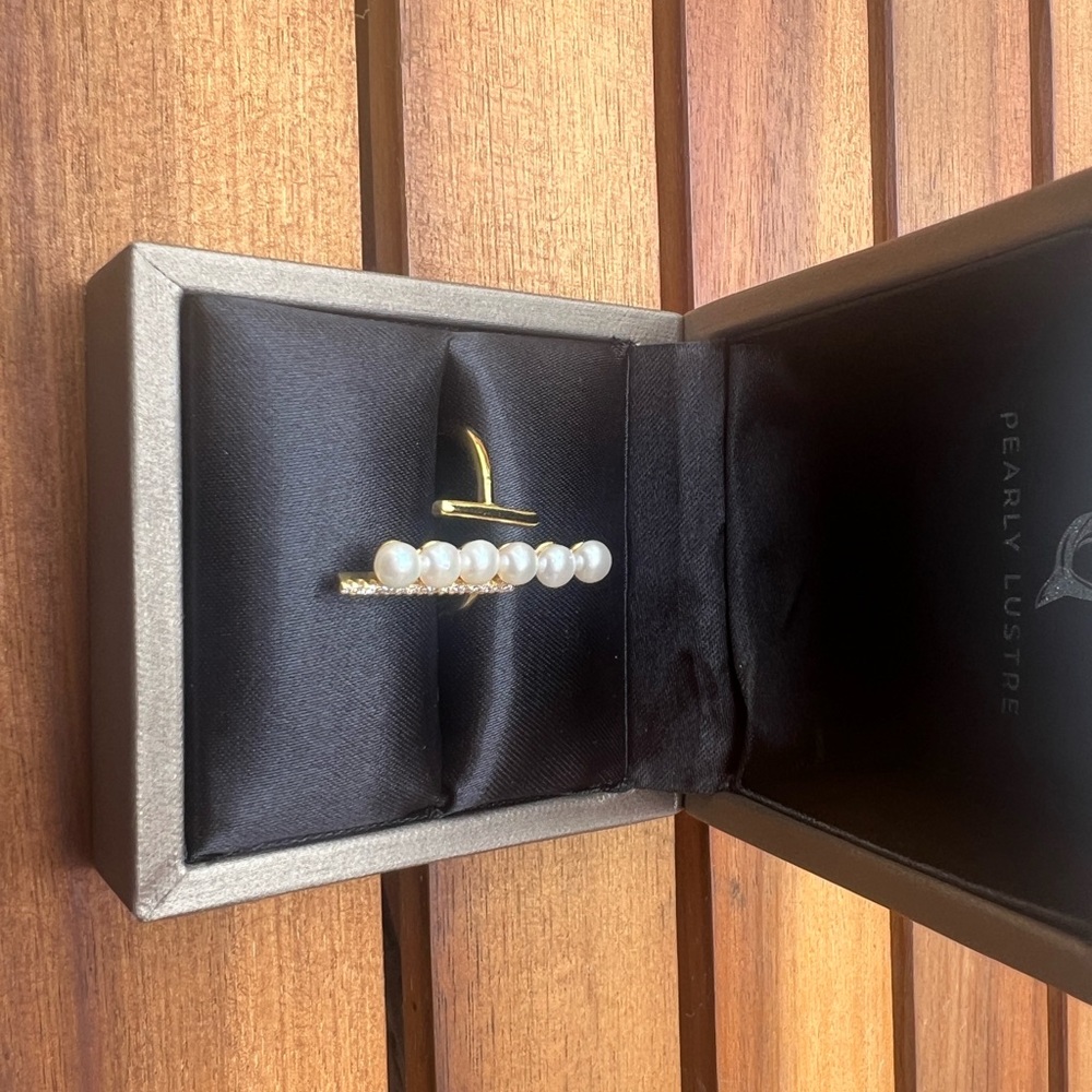 Pearl ring S 925